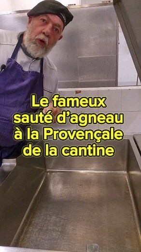 Le fameux sauté d’agneau à la provençale de la cantine #cantine #cuisinemaison #agneau | Jean-Paul Terrusse