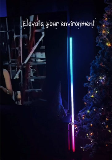 perfect scenery at night #floorlamp #rgbfloorlamp #colorchangingfloorlamp #tiktokshop