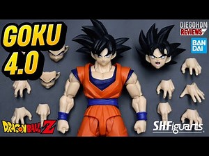 GOKU 4.0 BASE S.H.Figuarts Bandai Dragon Ball Z Unboxing and Review