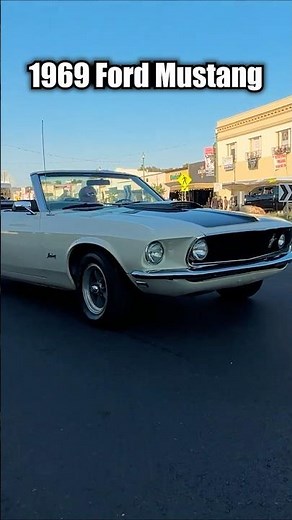 1969 Ford Mustang Convertible • #1969mustang