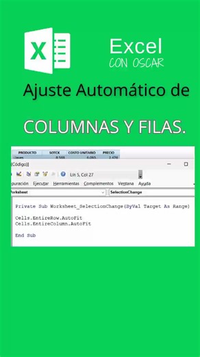 Ajuste Automático de Filas y Columnas en Excel | Trucos Rápidos y Eficaces
