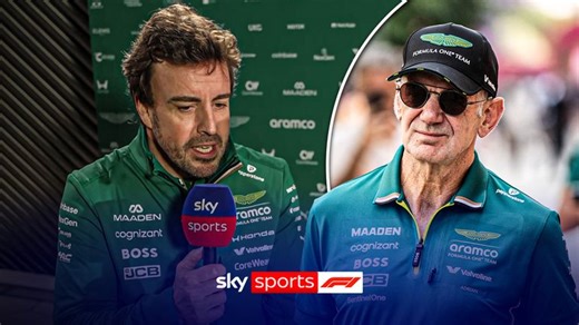 Fernando Alonso: Aston Martin driver says team boss Adrian Newey gives him confidence they will eventually have 'the best car' in F1