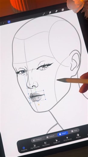 Procreate Portrait Bundle - Link in bio to download #procreate #portrait #digitalart