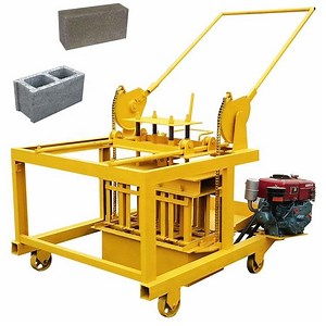 [Hot Item] Small Manual Mobile Type Brick Molding Machine