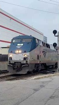 AMTK 15 leads a wye move at Lumber street