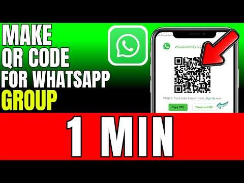 How To Make QR Code For WhatsApp Group (2026)