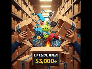 Unboxing 7 Amazon Mystery Boxes and the finds are SHOCKING!