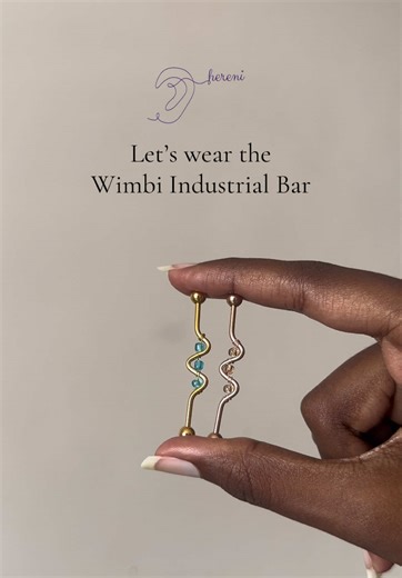 How to Wear an Industrial Bar for Piercings