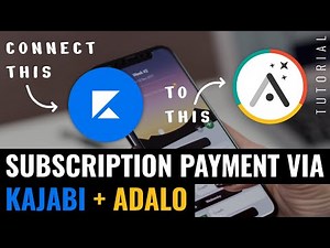 Adalo Subscription Payment Setup Tutorial