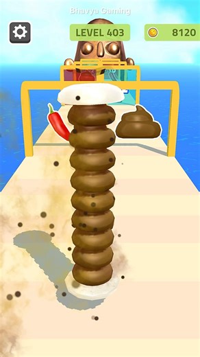 Terrible Poop Sandwich Level 403 🤢💩 | 96x Poop Challenge 🤯 | Sandwich Runner #shorts