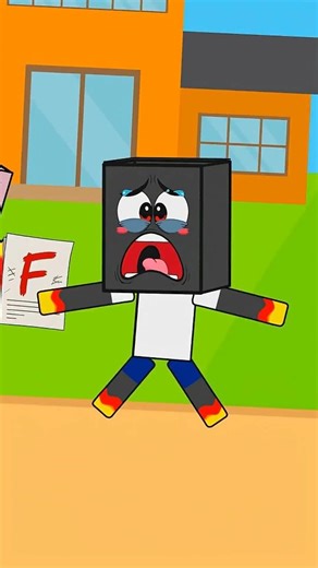 music school..!! #minecraft #funny#animation