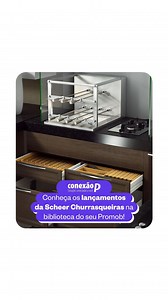 ✨ Novidades na biblioteca Promob com @scheerchurrasqueiras ! ✨ 🔹 Linha Tre, com churrasqueiras 3 em 1, compostas por churrasqueira rotativa, parrilla e braseiro. 🔹 Linha Due, composta por churrasqueiras 2 em 1, com churrasqueira rotativa e parrilla. 🔹 Linha RC - Tudo em 1, que pode ser configurada com espeto rotativo e parrilla no mesmo gabinete. 🔹 Modelos I9, versão projetada para atender um perfil mais refinado, que preza pelo design clean, inovador e tecnológico. 🔹 E as linhas de Parrill