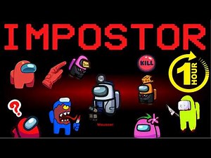 1 Hour of Among Us Impostor Gameplay #39 - No Commentary [4K60FPS]