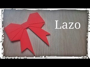Lazo de Papel - Origami