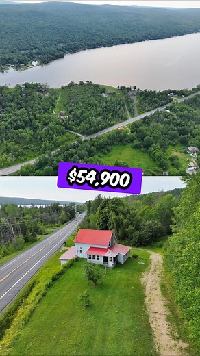 23K views · 248 reactions | This $54,900 home in Chateaugay, New York offers 2 beds, 1 bath, and 840 sqft on a unique 5.2 acre lot. It includes an attached one car garage and an extra first floor room. Seconds from Lake Chateauguay, this 1900 single family home needs work and is sold as is for cash with an assignment of contract. #realestateagent #realestate #realtor #realestateinvesting #realestateforsale #realestatelife #forsale #fypシ | Boundless Estates | Facebook