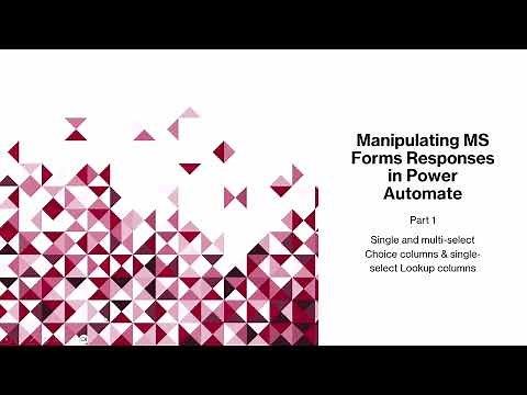 Manipulating MS Forms response data in Power Automate - Part 1