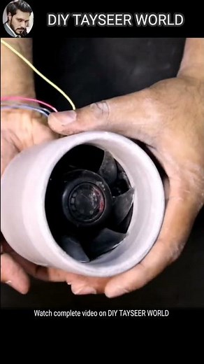 MAKE A JET ENGINE FROM PC FAN got viral