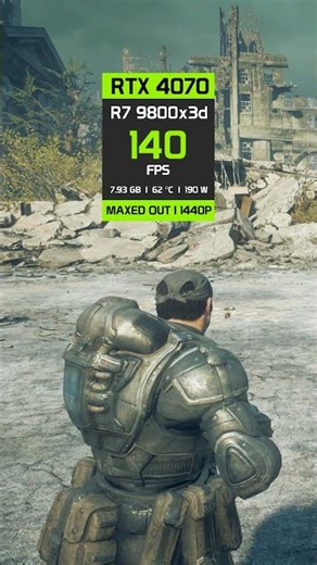 Gears of War Reloaded vs R7 9800X3D | Graphics Comparison