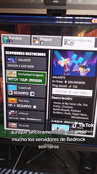 olvidé mencionarlo, pero el rendimiento es bastante mejor que el de la versión Java #minecraft #linux #linuxgaming #minecraftbedrock #pc #tech #techtok #gaming