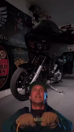 After every new lighting upgrade 😂 #customdynamics #harleydavidson @cyclefanatix | Custom Dynamics Motorcycle LED Lights & Accessories