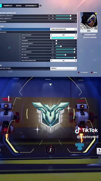 Cute Ana Crosshair for Overwatch 2 Support Mains