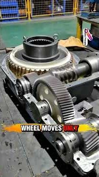 Worm Gear Explained: The Tiny Mechanism with Massive Torque #wormgear #gearbox #mechanics