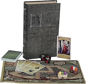 Bristol 1350 Board Game of Strategy, Deceit, and Luck for 1-9 Players