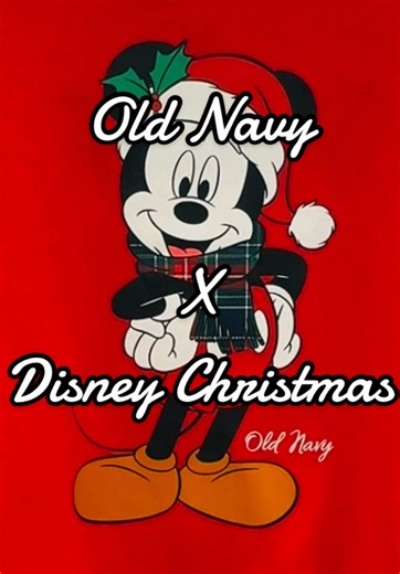 Old Navy x Disney Christmas collection is chef kiss! #oldnavy #christmas #disney