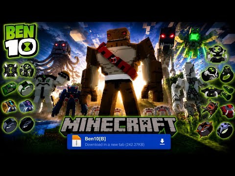 Best Ben 10 Addon for Minecraft PE 1.21! 🔥 | Addon Showcase + Download