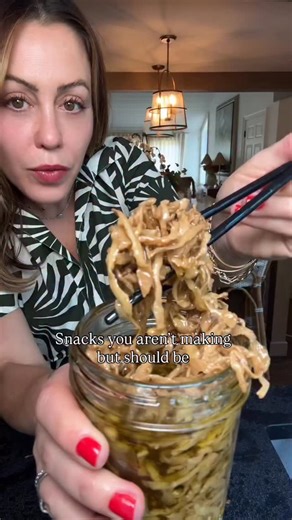 Kathleen Ashmore on Instagram: "📣Attention all snackers in the Kat Can Cook universe: Welcome to my new series: Not a Sad Snack where I take you into my weird and random snacking world. Pickled eggplant is the GOAT. Thank you @lisah2234 for filling our pantry and sorry for cursing. Some of these combos and ideas will not land with you, some will. Let’s find out because you are worth a thoughtful, creative snack. Stay tuned for next week’s episode - Bye xx"