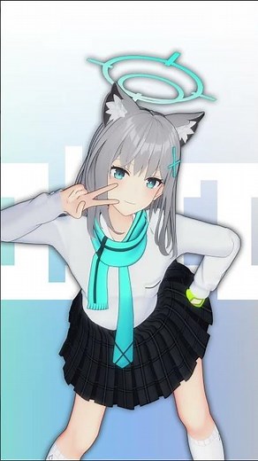 【Blue Archvie MMD/4K】Shiroko