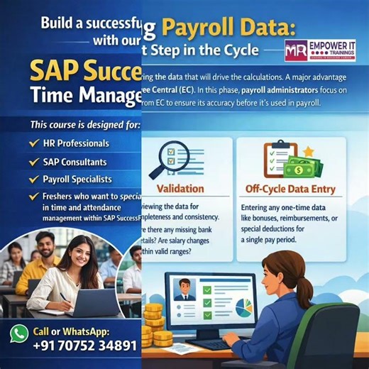 SAP SuccessFactors Employee Central Payroll Training | SAP EC Payroll Course | Empower IT Trainings