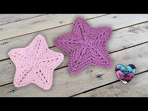 Easy Crochet Stars! "Lidia Crochet Knitting"
