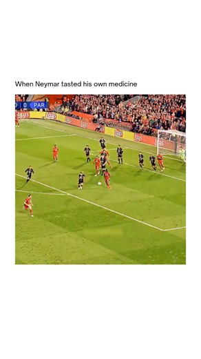 The Ultimate Football Zone on Instagram: "During a Paris Saint-Germain vs Liverpool clash, Sadio Mané produced one of those moments fans never forget. Up against Neymar — a player known for embarrassing defenders with flair — Mané pulled off a slick move and skipped past him effortlessly. That’s what made it hit. Neymar has built his image on using those exact tricks to turn opponents into highlights. This time, the script flipped. The showman became the victim, and the crowd instantly sensed th