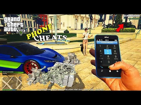 GTA 5 NEW SECRET PHONE CHEATE CODES 2022 ( Money cheat / God Mode) PS4, PS5, XboxOne & PC