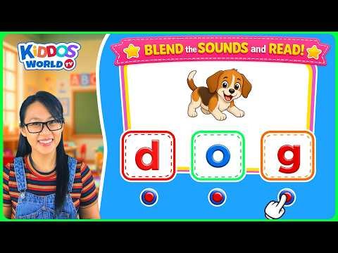 Learn How to Read and Blend CVC Words with Miss V