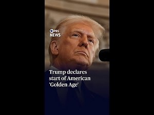WATCH: Trump declares start of American 'golden age' in inaugural address