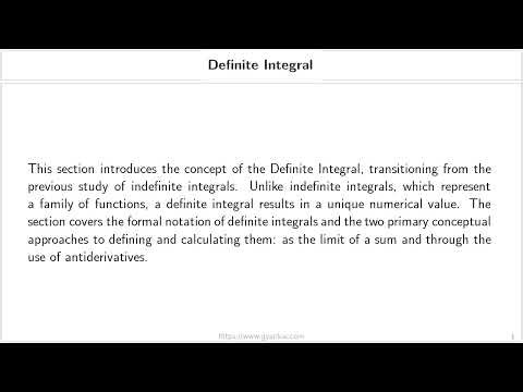 Definite Integral