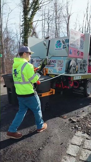 Trash Bin Cleaning Service in Action (So Satisfying!) 🧼