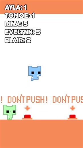 How hard could be NOT pushing a red button? VTUBER EDITION!! #vtuber #ENvtuber #PicoPark #Funny