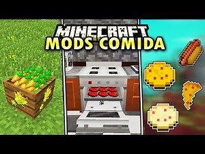 👉TOP 10 MODS de COMIDA, COCINA Y PESCA 1.21