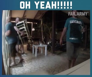 Just like the Kool Aid man! | FailArmy