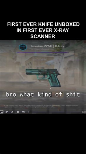 My first ever KNIFE PULL