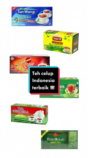 Teh Celup Terfavorit dan Rekomendasi di Indonesia