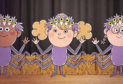 Five Creepy Spiders - Super Simple