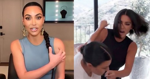 Kim Kardashian's Fight With Kourtney Was Way More Violent Than What We Saw On TV