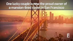 A lucky couple just purchased a mansion-lined street in San Francisco for the low price of $90,000. | Fortune