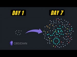 7 Days Trying Obsidian Note Taking (Building A Second Brain)