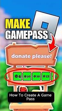 How To Make Gamepass In Pls Donate In 2026