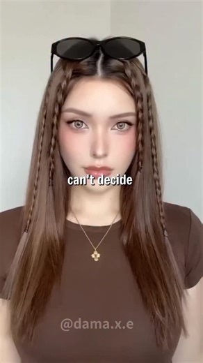 Dama on Instagram: "💇‍♀️ Hairstyles & Outfit Guide 💡 Genius Hairstyle Ideas"